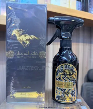 Lattafa Qaed Al Fursan Room Spray, a 450ml Home Fragrance