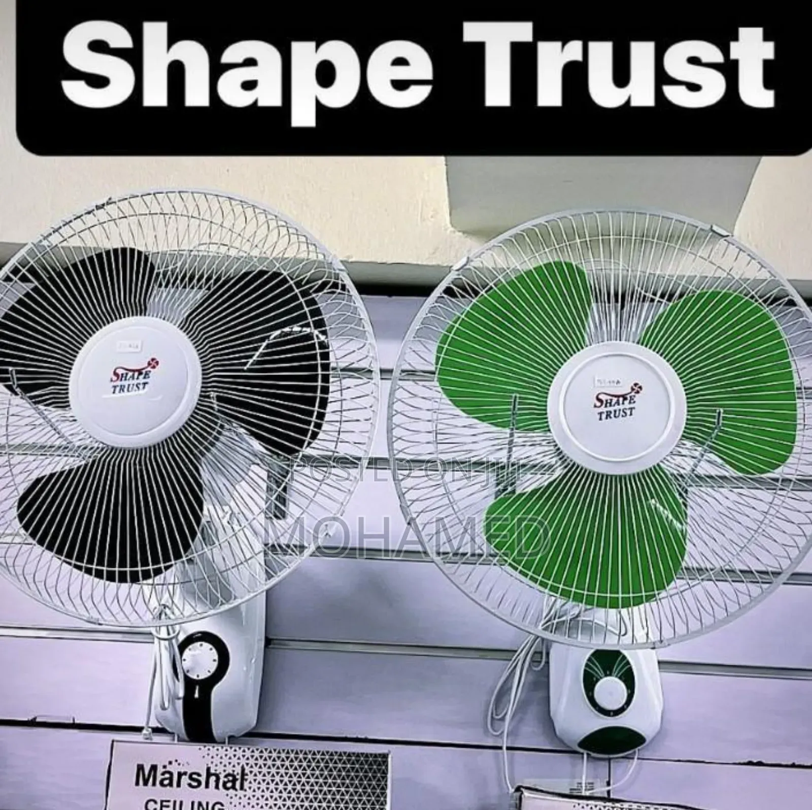 “Shapetrust 16" Wall Fan – Baridi Kila Wakati Kwenye Kuta!”
