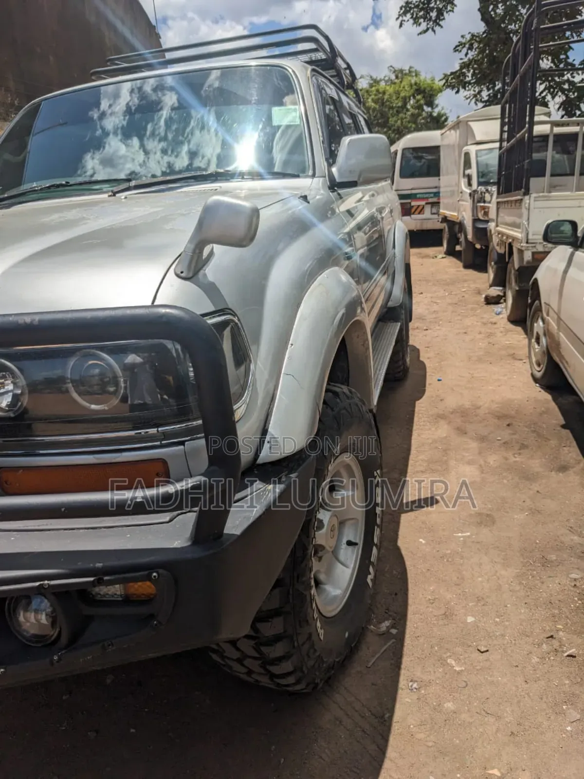 Toyota Land Cruiser 1999 Silver