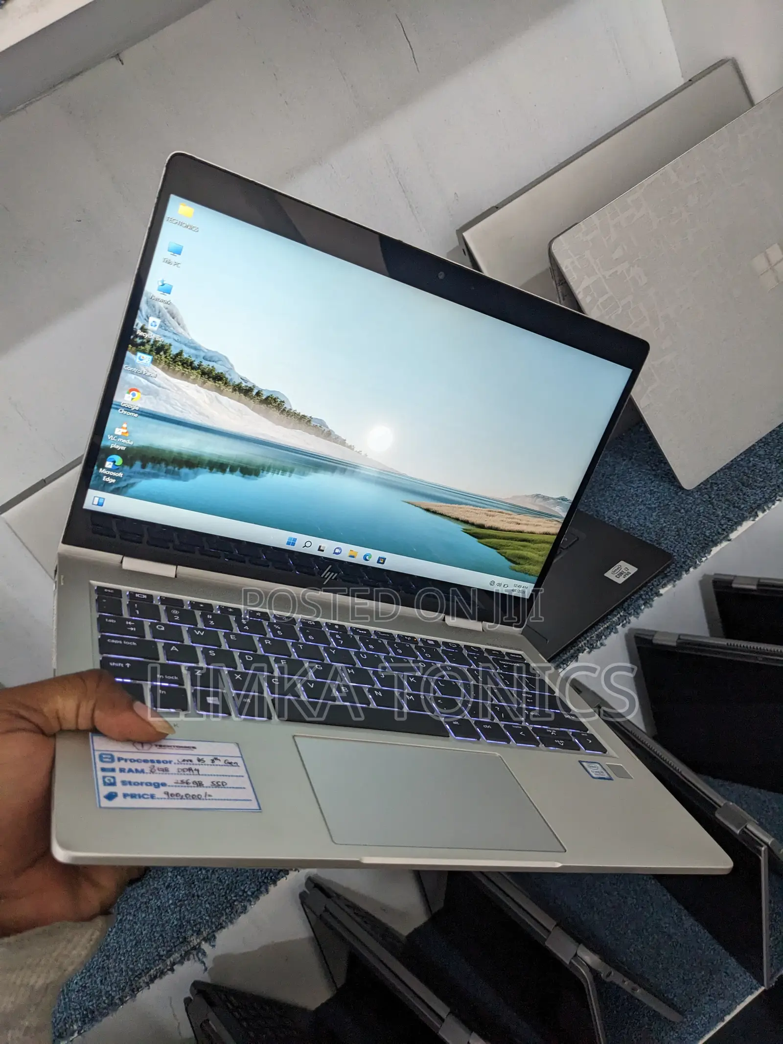 New Laptop HP EliteBook x360 830 G6 8GB Intel Core i5 SSD 256GB