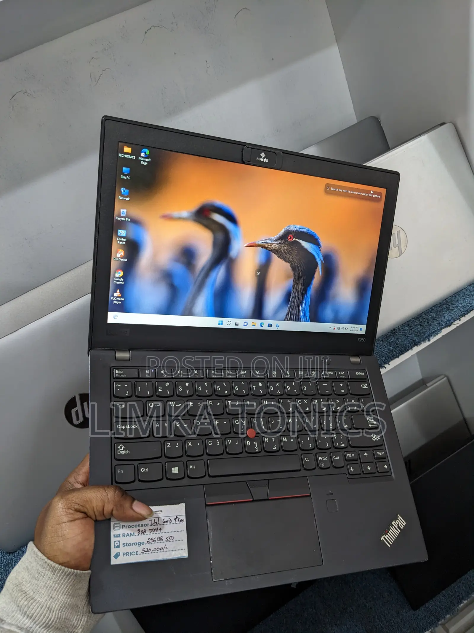 New Laptop Lenovo ThinkPad X280 8GB Intel Core i5 SSD 256GB