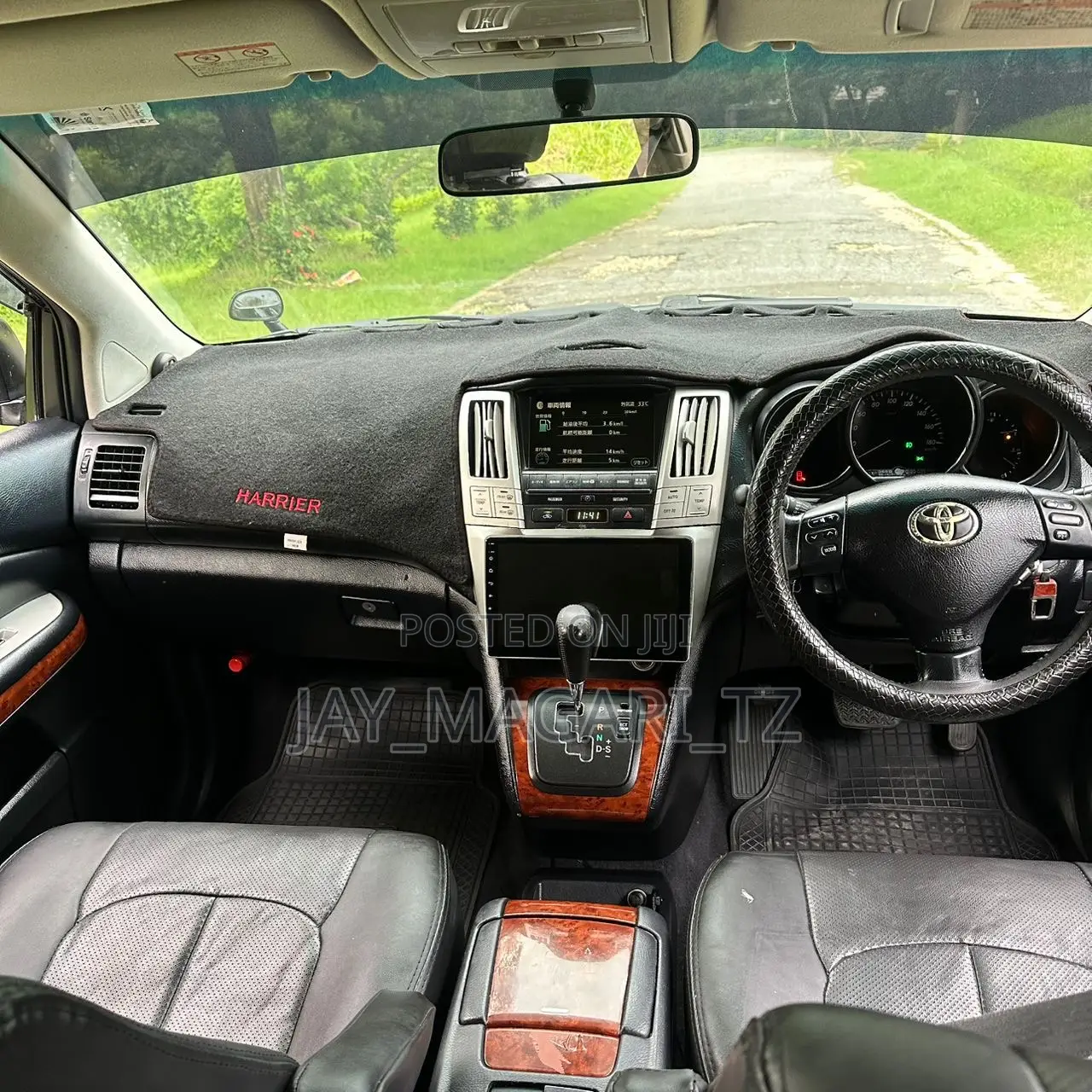 Toyota Harrier 2008 Black