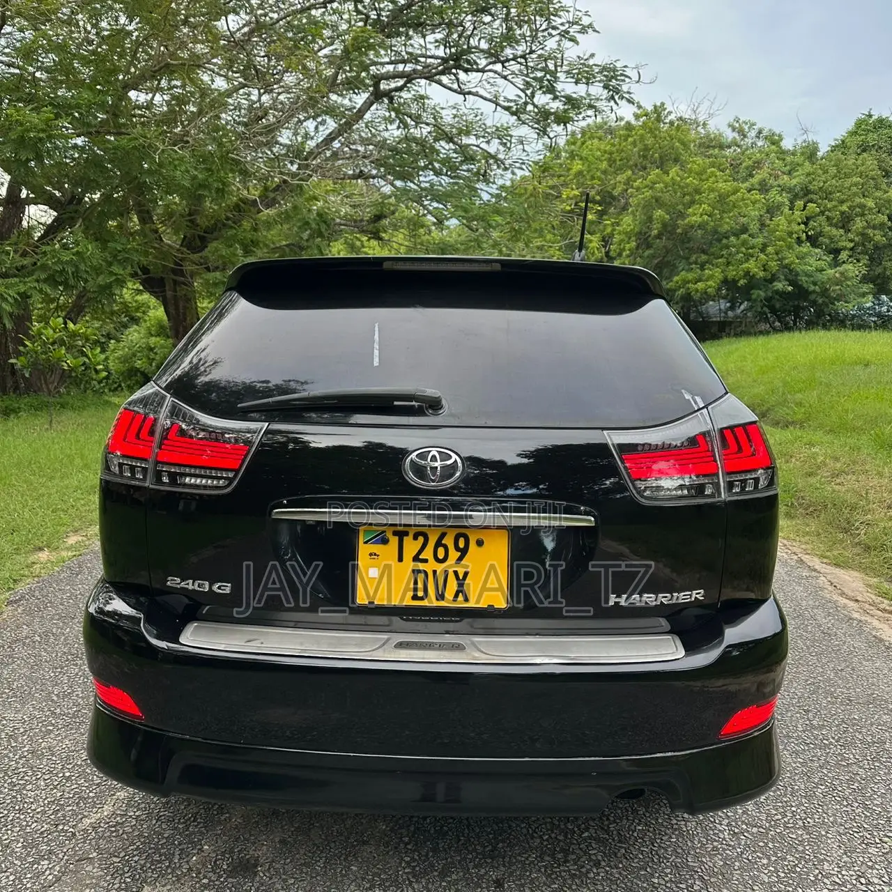Toyota Harrier 2008 Black