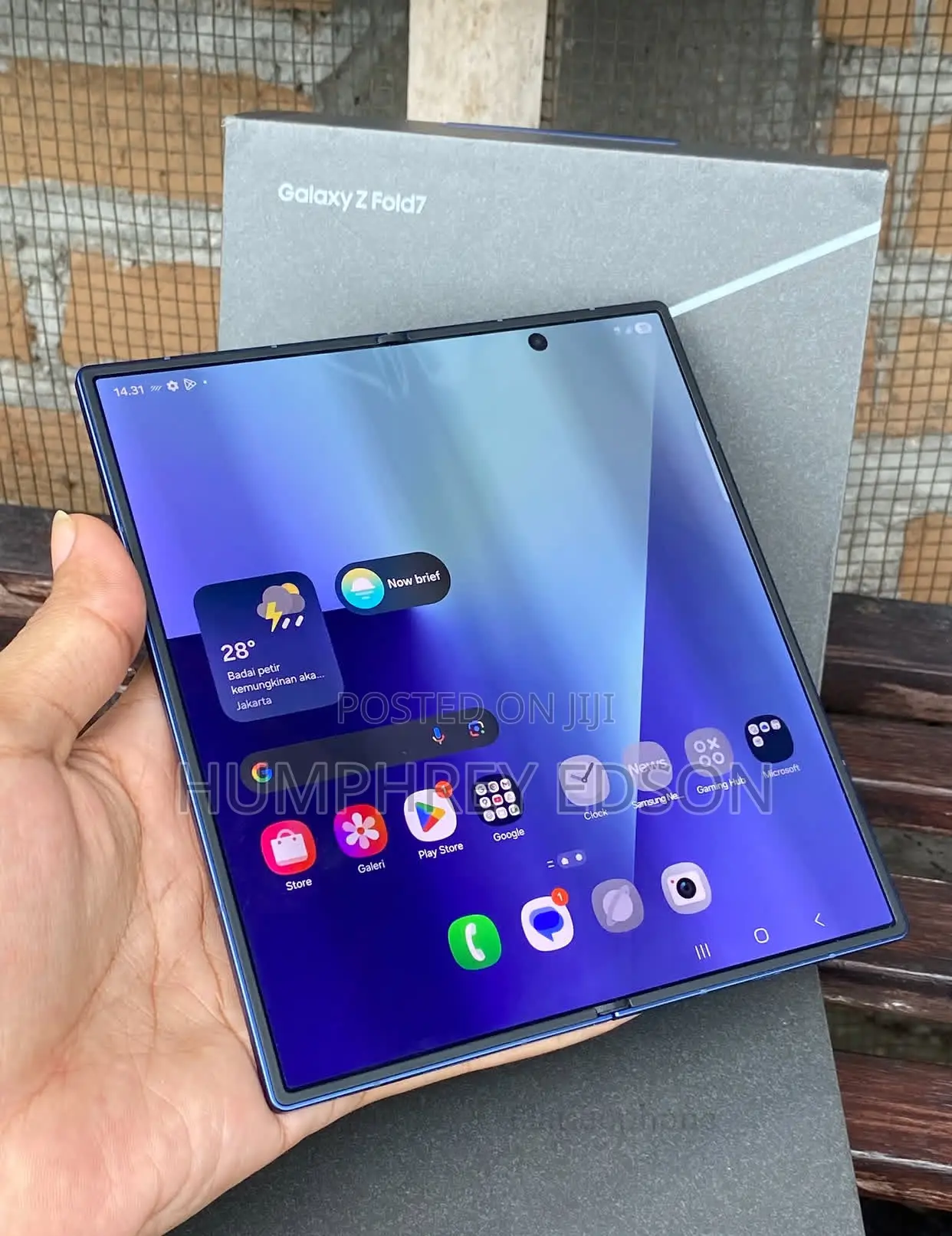 New Samsung Galaxy Z Fold7 512 GB Blue