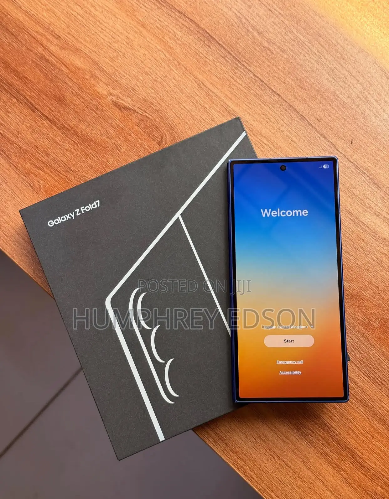 New Samsung Galaxy Z Fold7 512 GB Blue