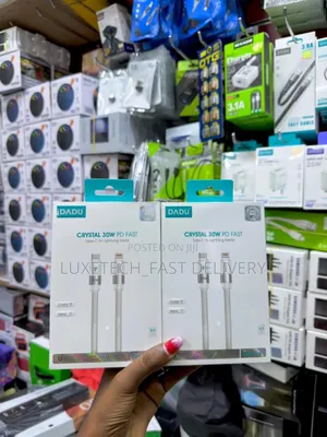 Dadu Crystal 30w Pd Fast Type-C to Lightning Metal Cable