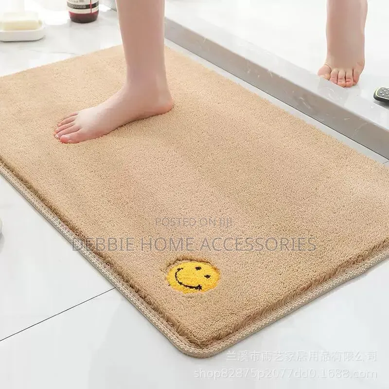 Emoji_absorbent Bath Mat