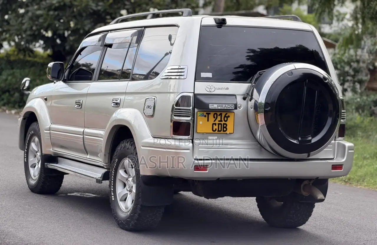 Toyota Land Cruiser Prado 2002 Silver