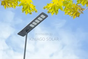 Solar Street Light 500w: 13000lm, 165ah Nguvu, Siku 5 Mfululizo Chaji