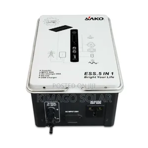 Solar King Alpha 300w: Betri 280ah, Inawasha Nyumba Nzima Kwa Masaa