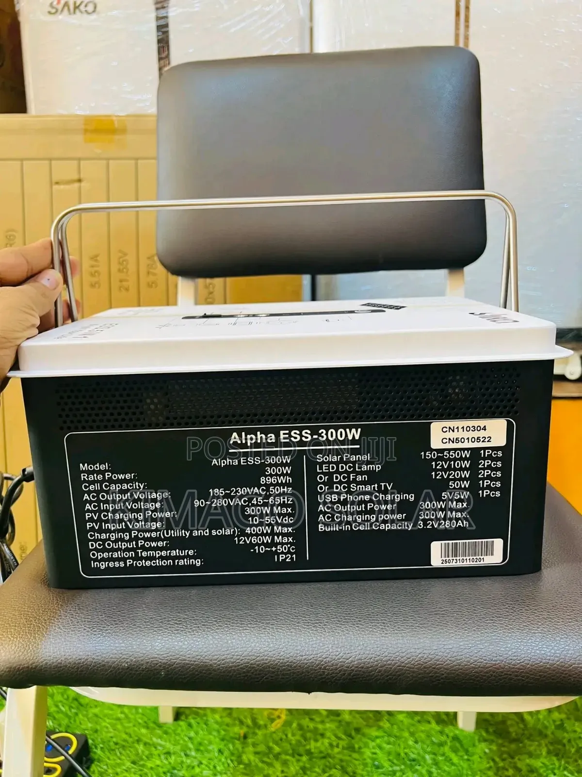 Alpha Ess-300w Power Station: Umeme Bila Kelele, Inakaa Na Chaji Sana