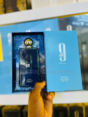 Afnan 9am Dive Eau De Parfum, a Unisex Aromatic Aquatic Fragrance