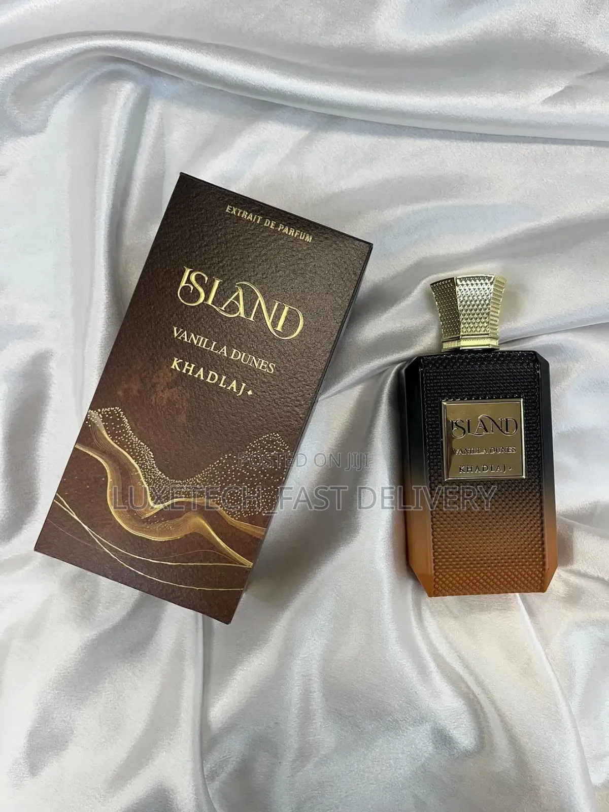 Island Vanilla Dunes – Sweet Luxury Unisex Perfume, Extra Long Lasting