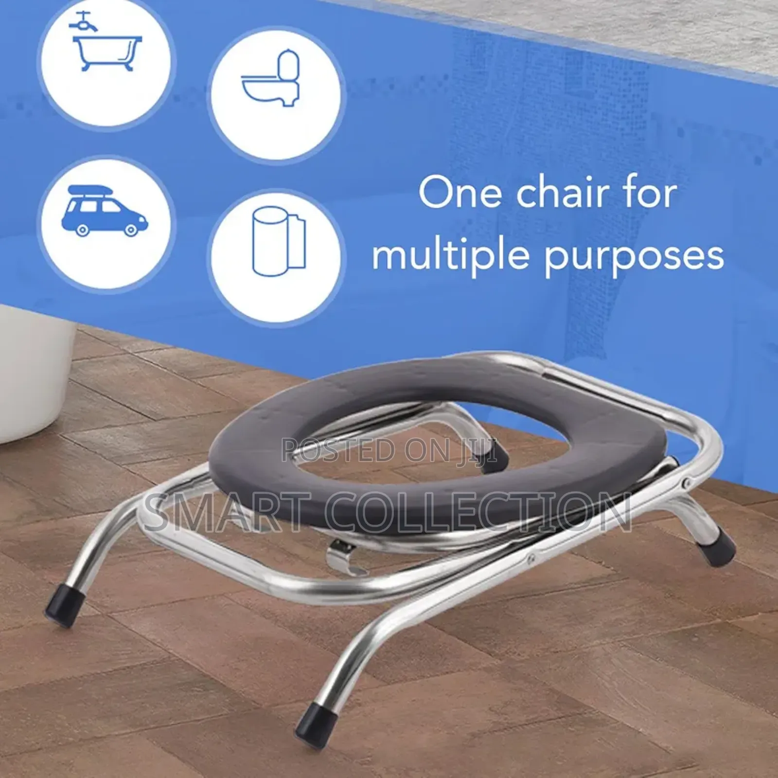 Portable Stainless Steel Potty Seat