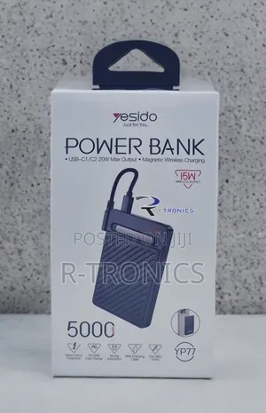 Yesido Yp77 Magnetic Wireless Charging Power Bank