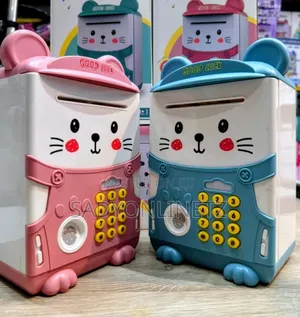 Electronic Fingerprint Code Lock Money Banks for Kids