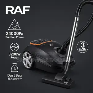 Raf Vacuum Cleaner 3200w 24000pa Suction 3l Dust Bag Power