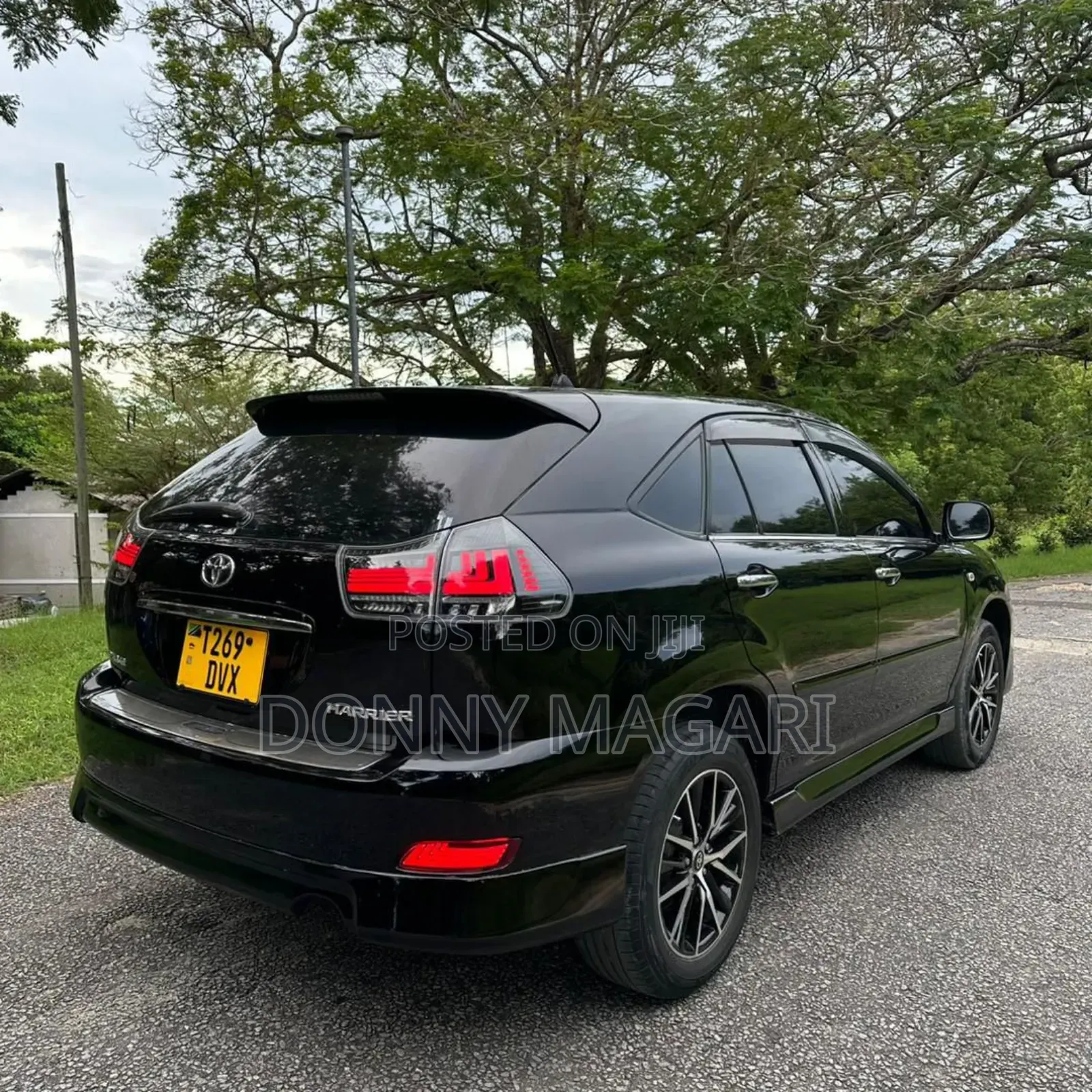 Toyota Harrier 2.4 2008 Black