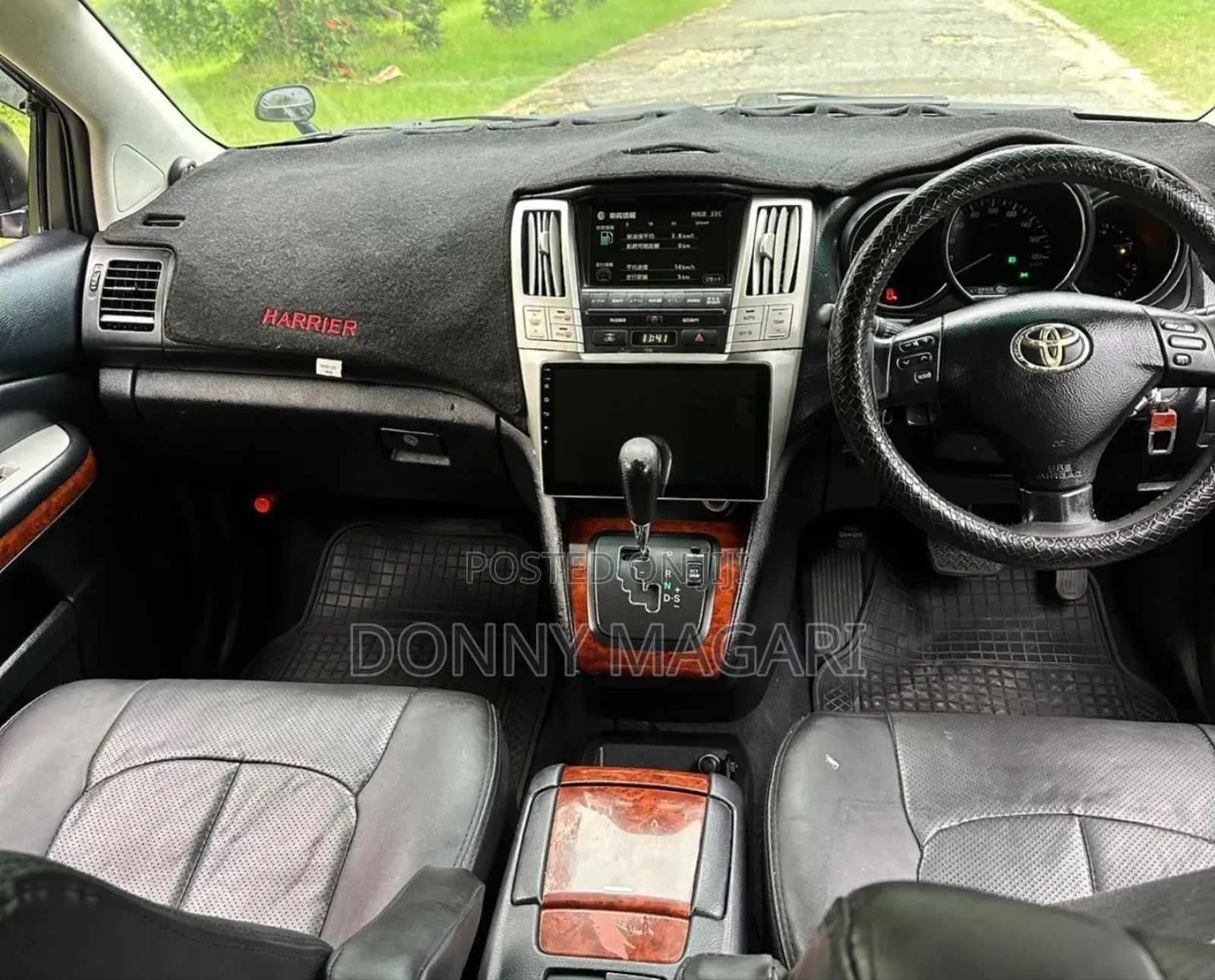 Toyota Harrier 2.4 2008 Black