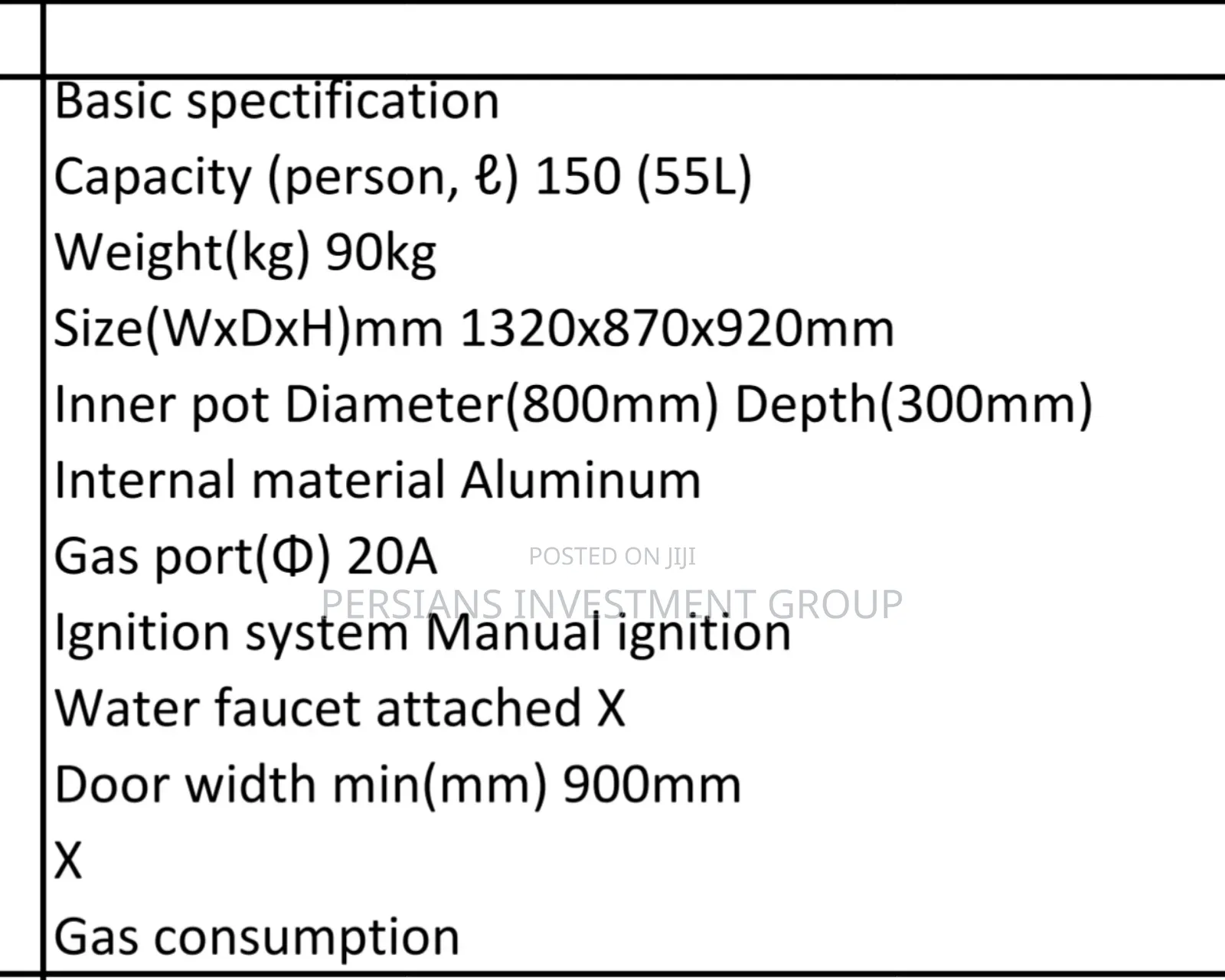 Commercial Rotary Pot