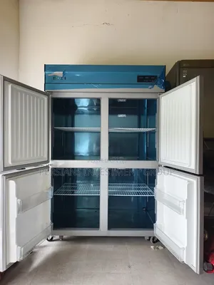 Grand 4-Door Upright Chiller and Freezer Combo