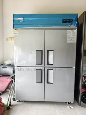 Grand 4-Door Upright Chiller and Freezer Combo