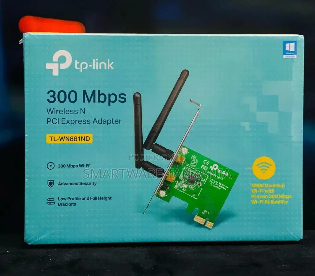 Tp-link Tl-wn881nd 300mbps Wireless N Pci Express Adapter