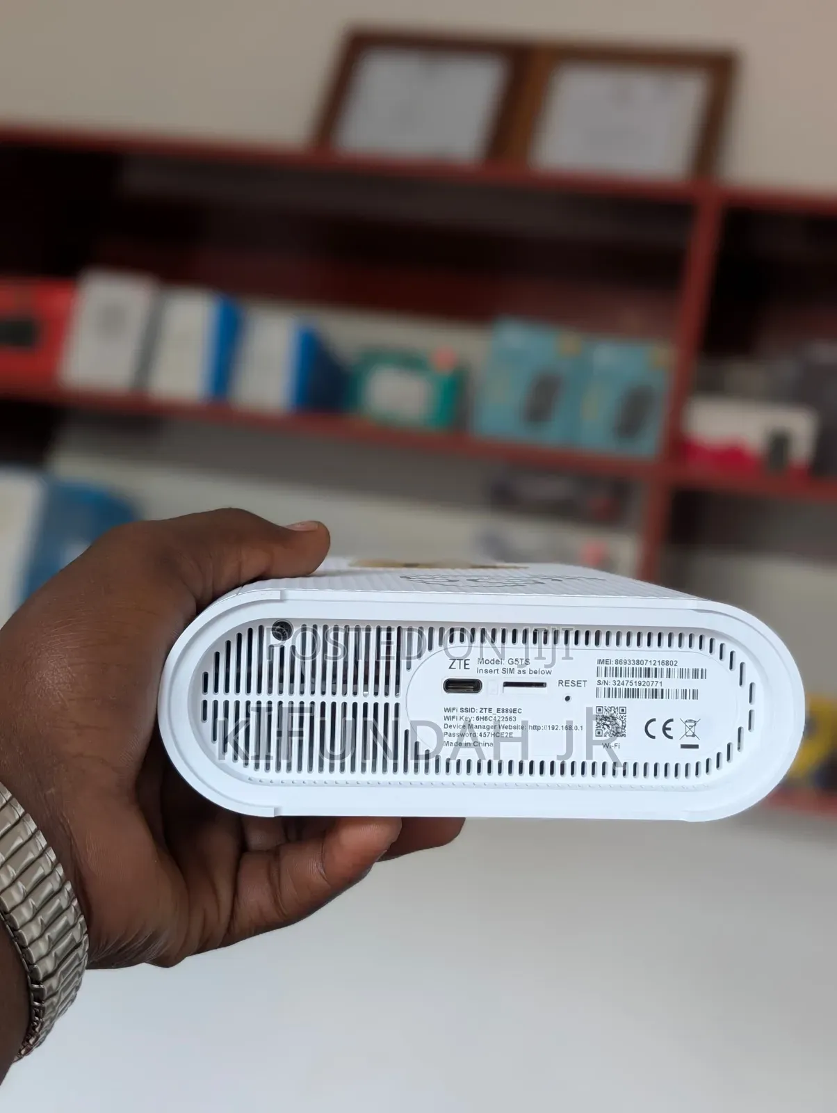 Yas 5g Wifi Router (Machine)