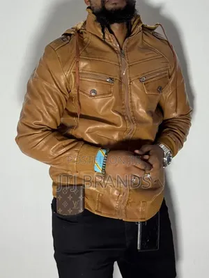 Leather Jacket L-3xl Price 40,000
