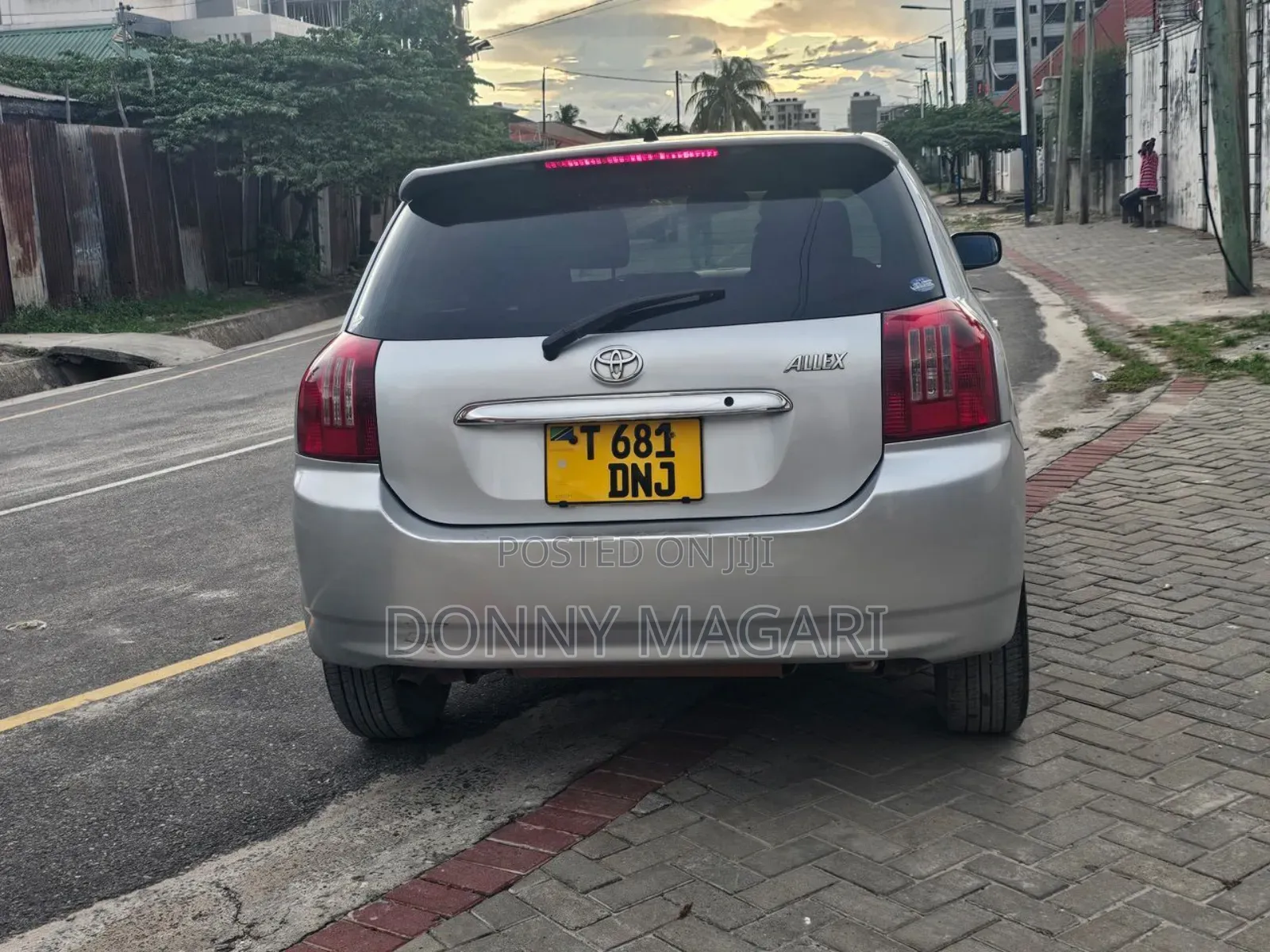 Toyota Allex 2002 Silver