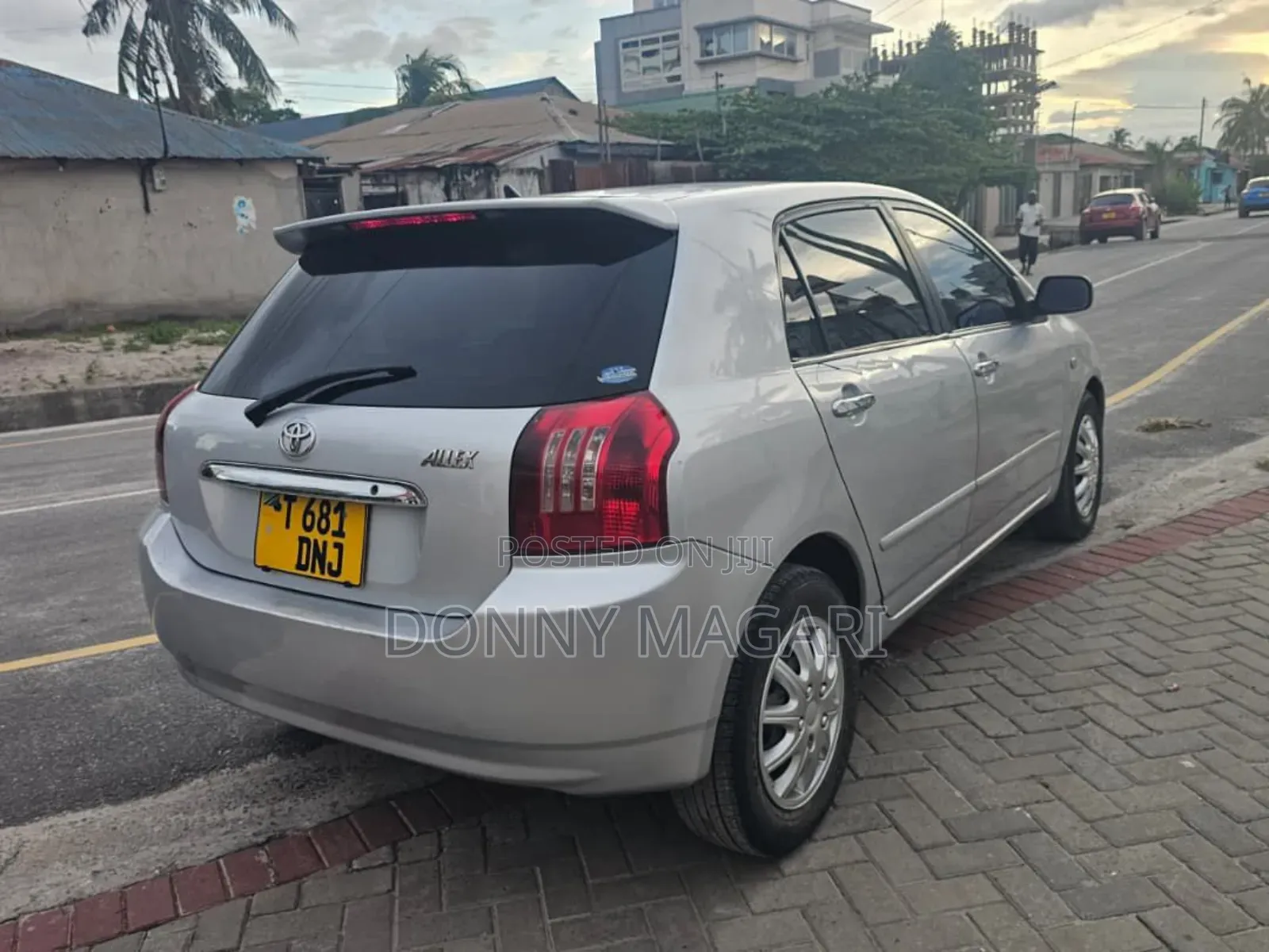 Toyota Allex 2002 Silver