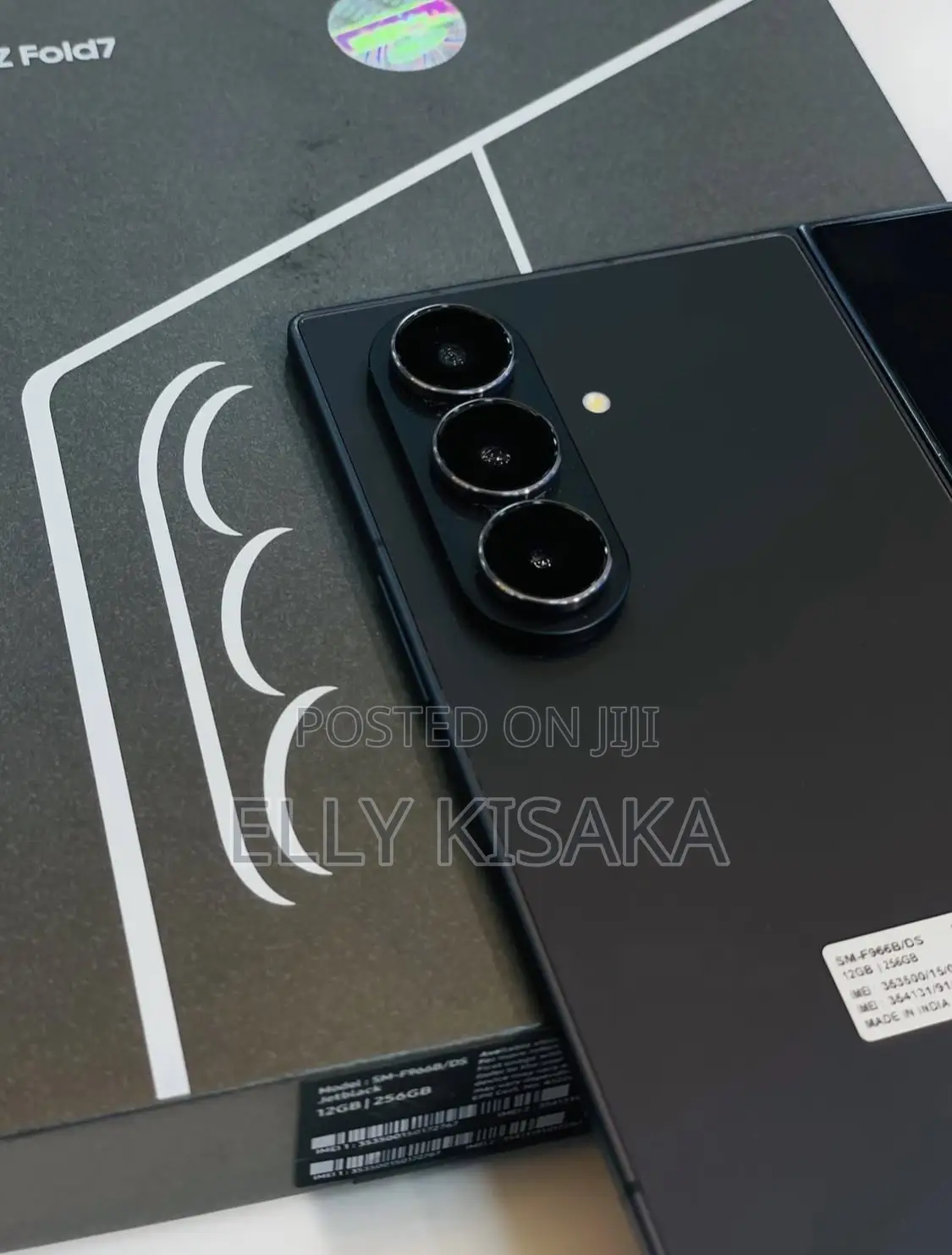 New Samsung Galaxy Z Fold7 256 GB Black