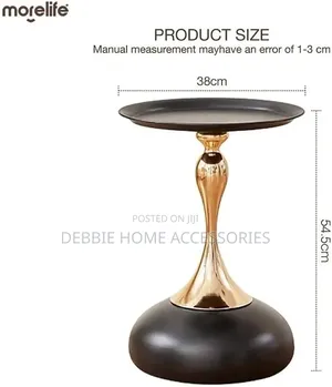 Modern Round Pedestal Side Table