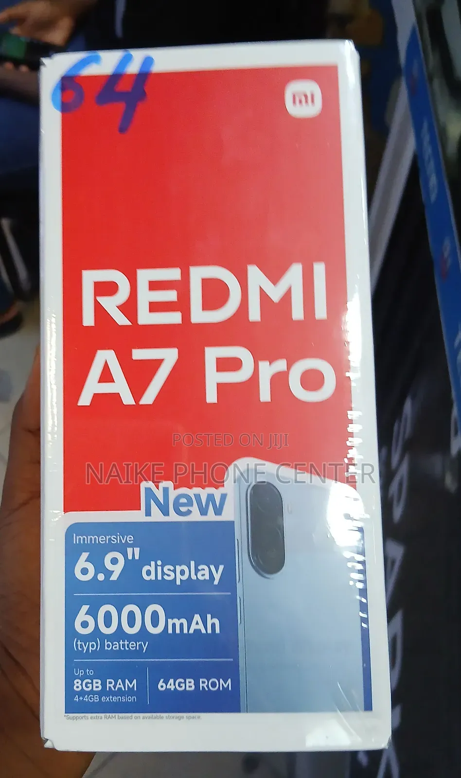New Xiaomi Redmi A7 Pro 64 GB Black