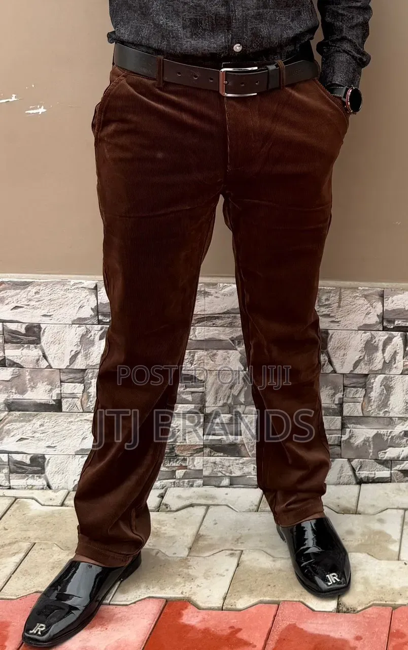 Pantolu Veluu Kwa Wanaume Wastaarabu Trouser