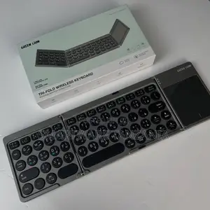 Green Lion Tri-fold Wireless Keyboard With Arabic English Layout