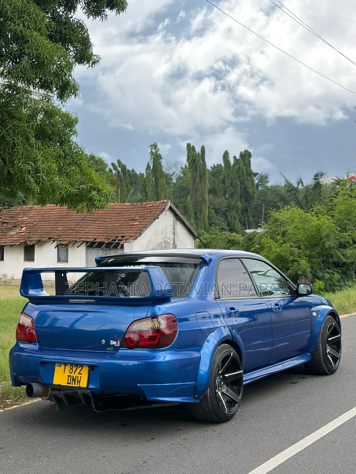 Subaru WRX STI 2015 Blue