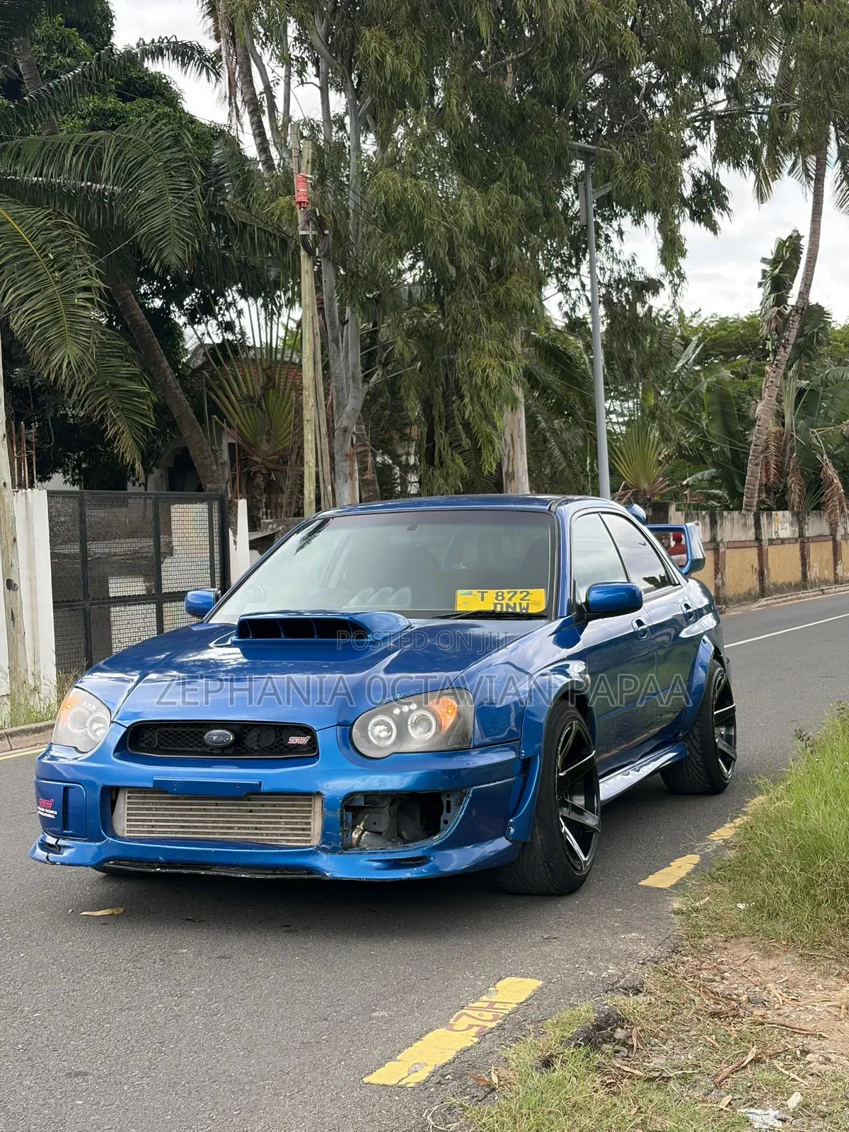 Subaru WRX STI 2015 Blue
