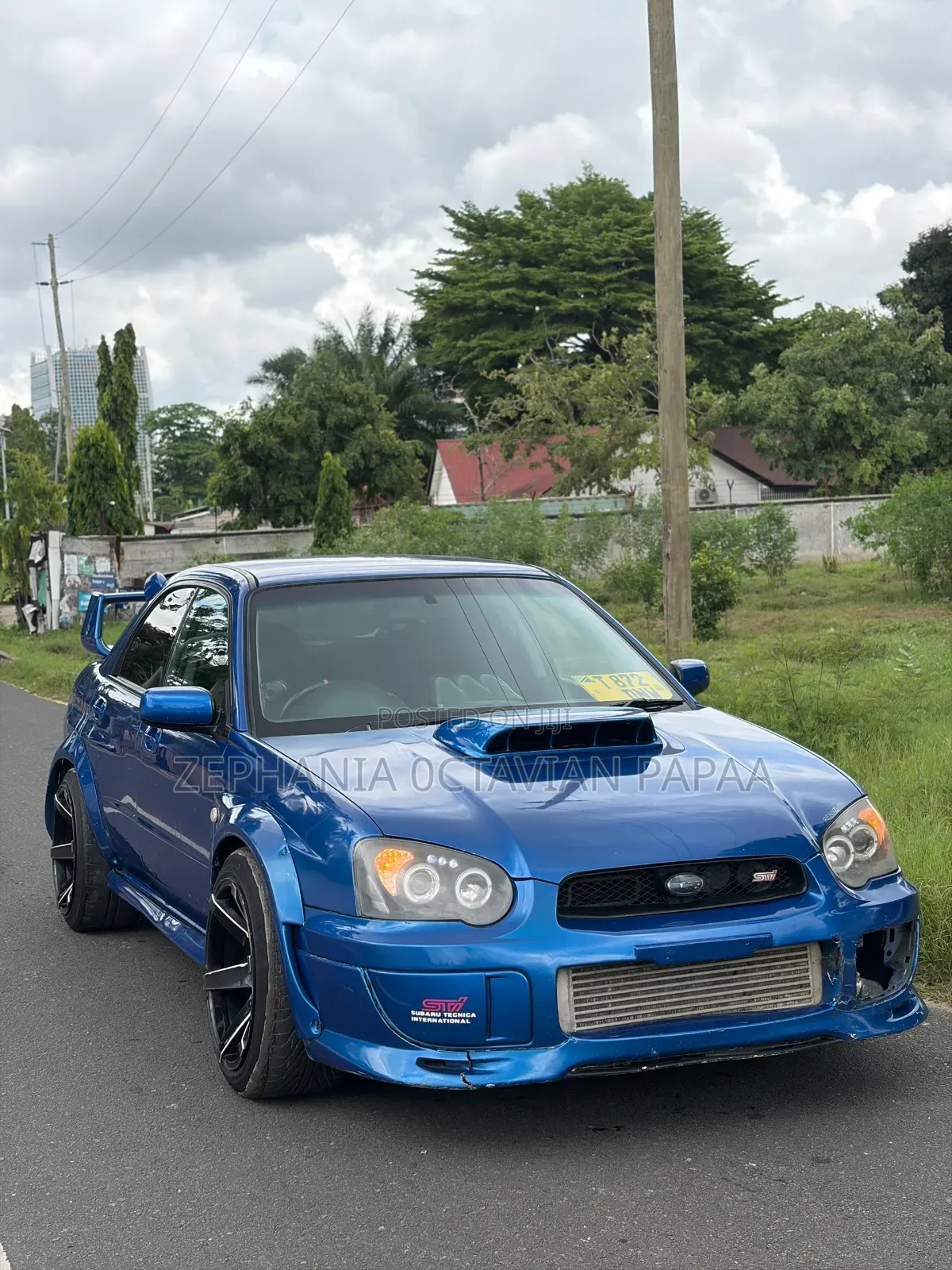 Subaru WRX STI 2015 Blue