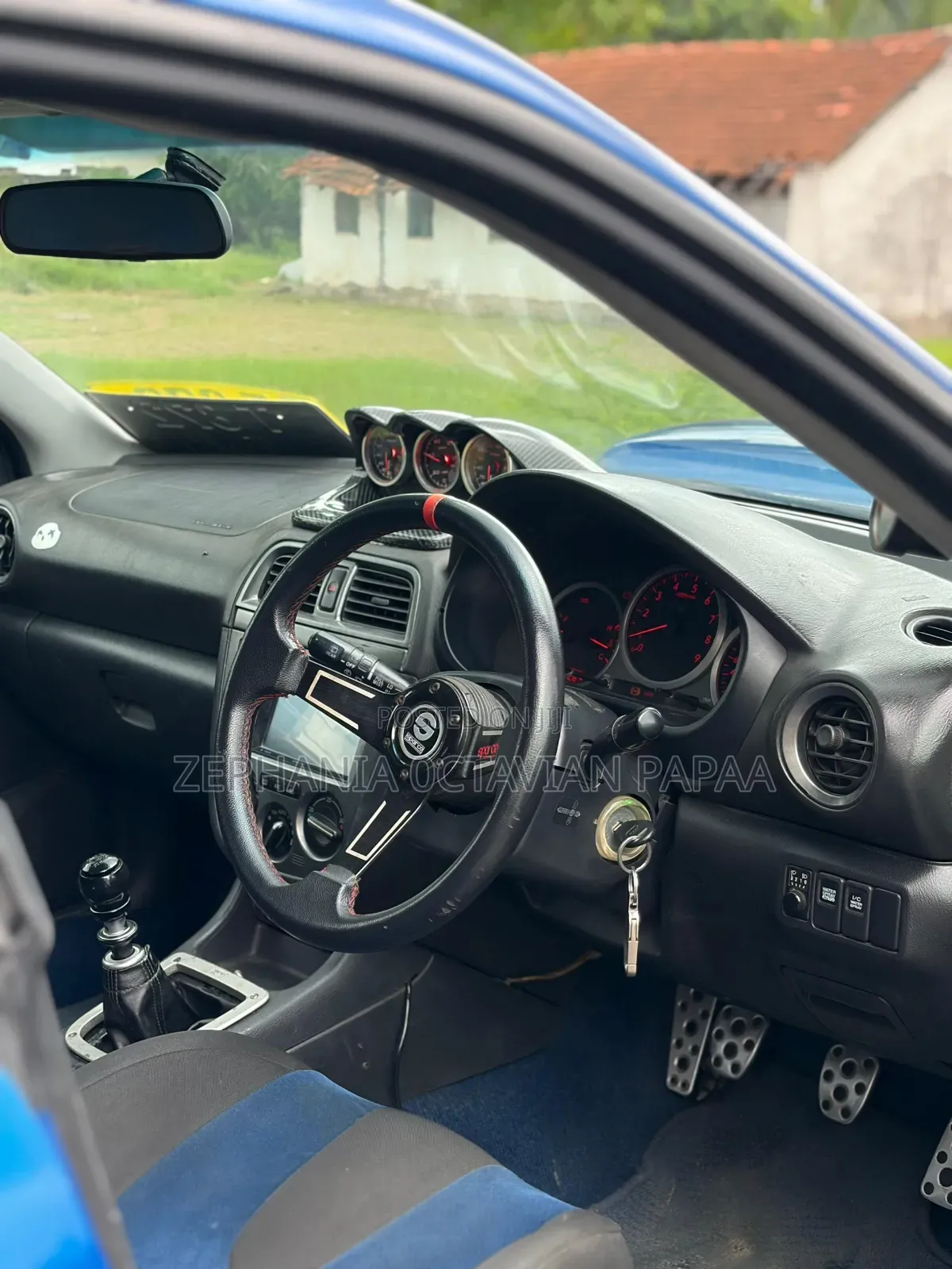 Subaru WRX STI 2015 Blue