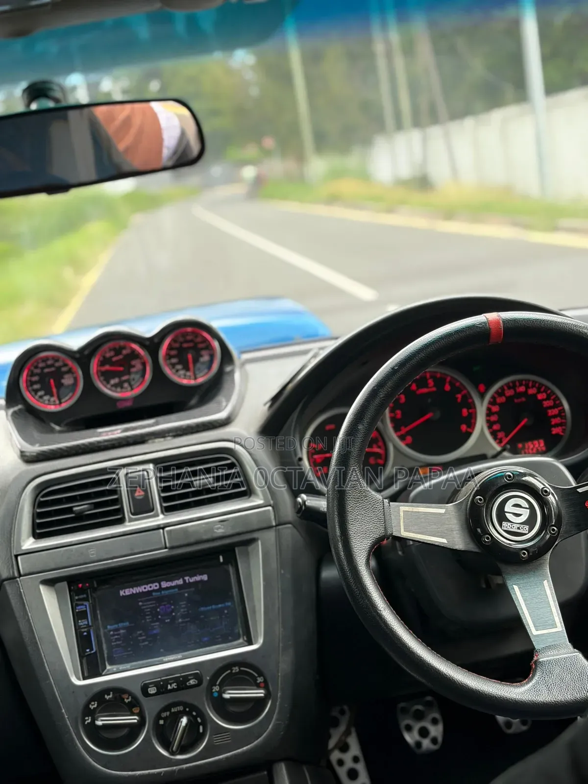 Subaru WRX STI 2015 Blue