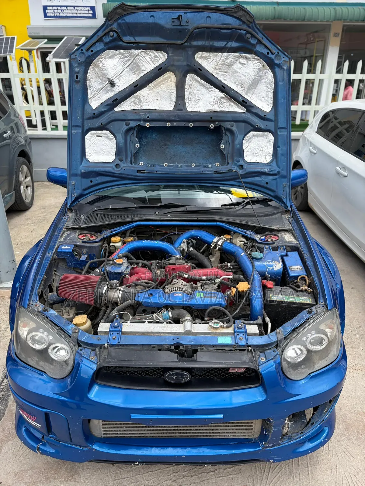 Subaru WRX STI 2015 Blue