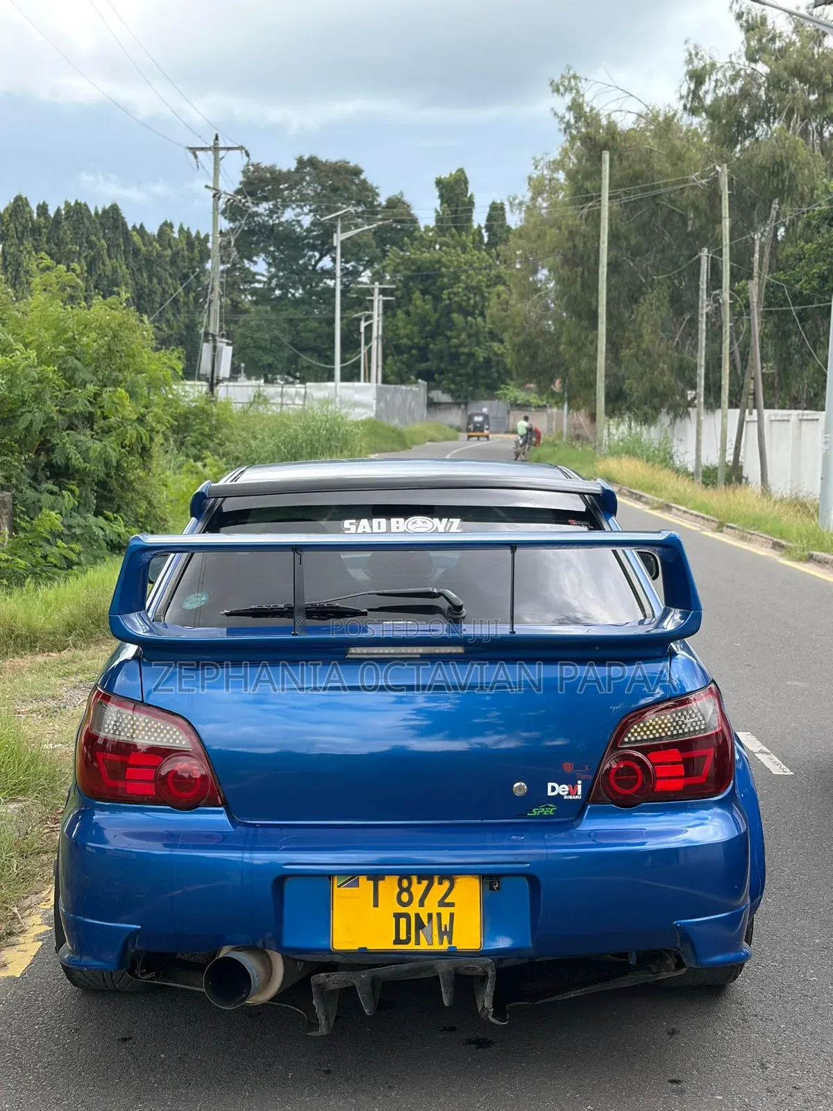 Subaru WRX STI 2015 Blue
