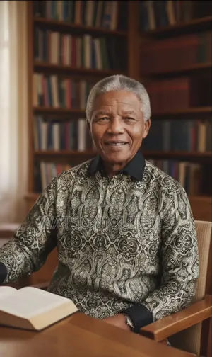 Men's New Shirts Presidential Brand Mandela Fashion and Wear