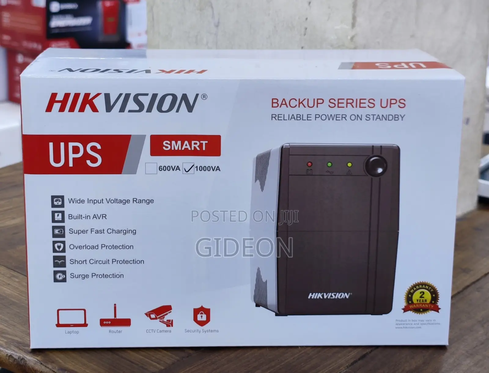 Hik Vision Smart 1000va Ups