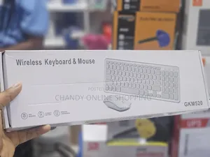 Gkm520 Wireless Keyboard and Mouse Combo Set.