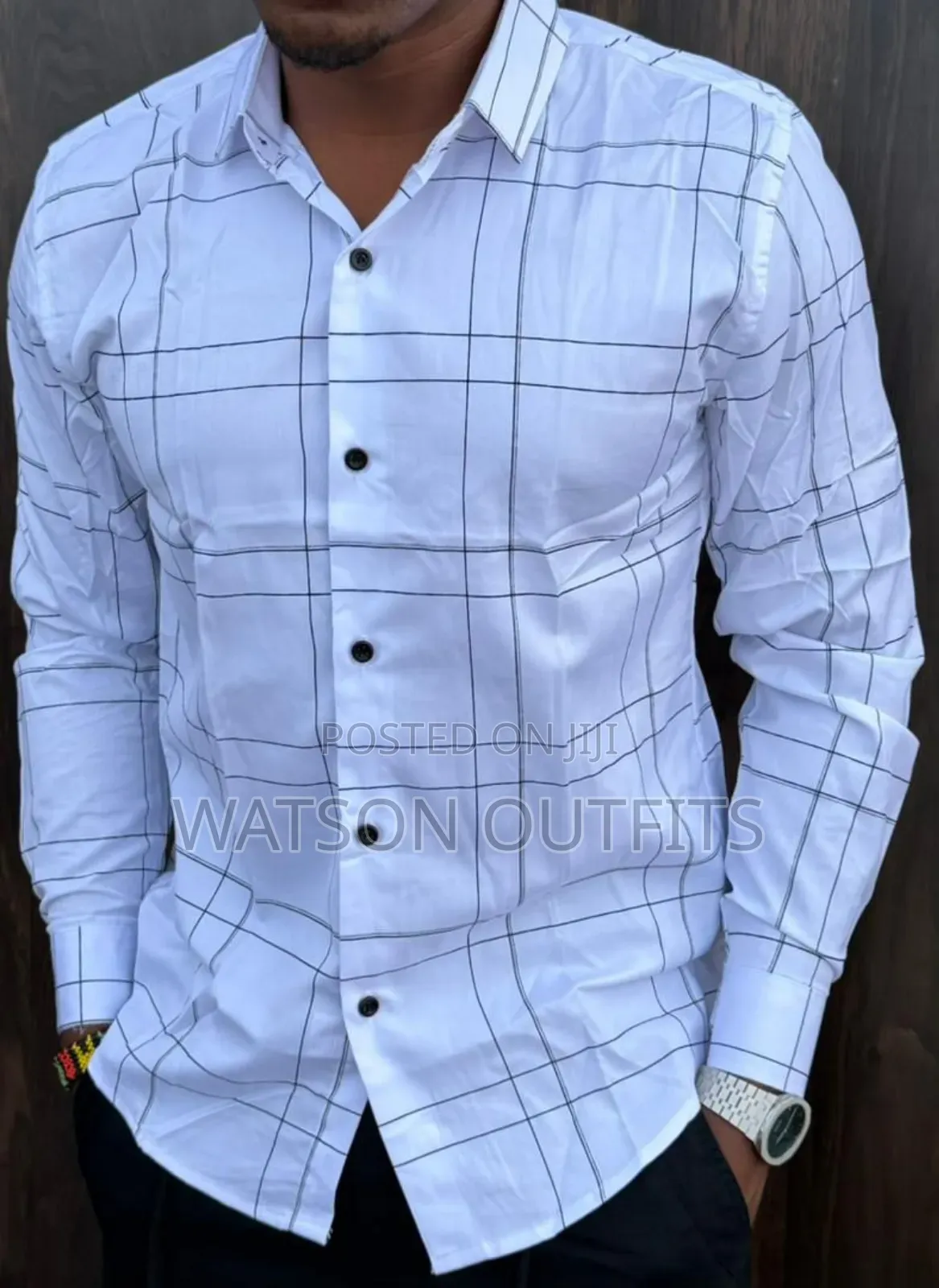 Men's New Shirts Stylishly Lined and Decorated Smartly