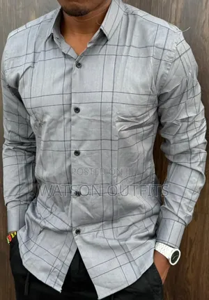 Men's New Shirts Stylishly Lined and Decorated Smartly