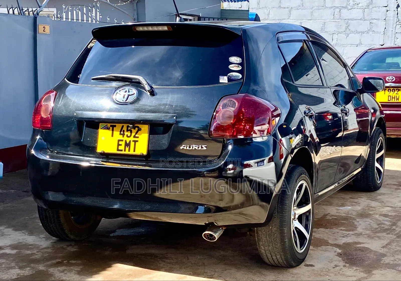 Toyota Auris 2009 Black