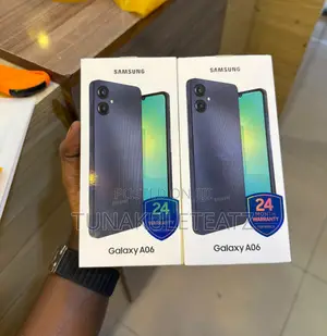 New Samsung Galaxy A06 128 GB Black